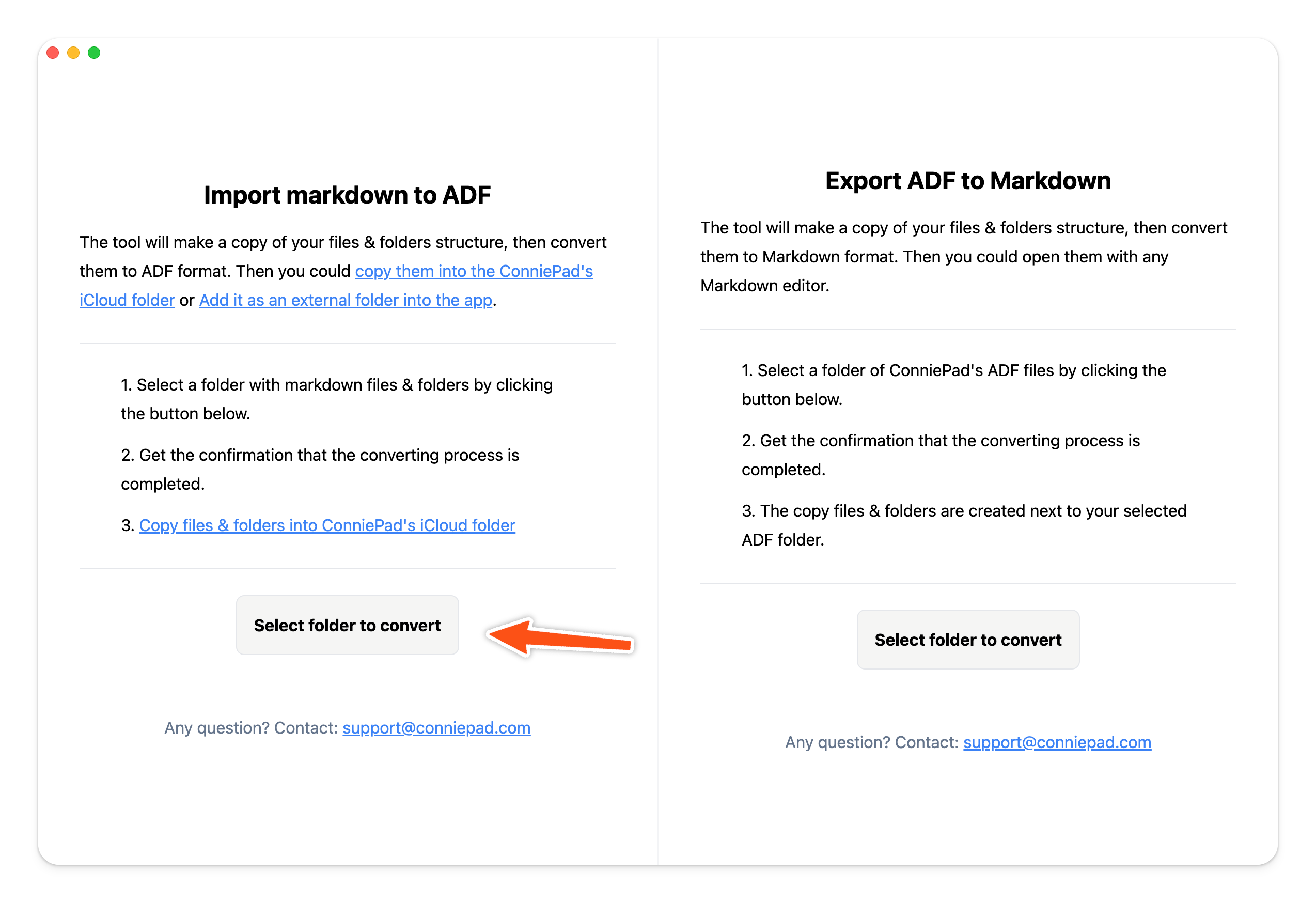 Convert markdown to ADF