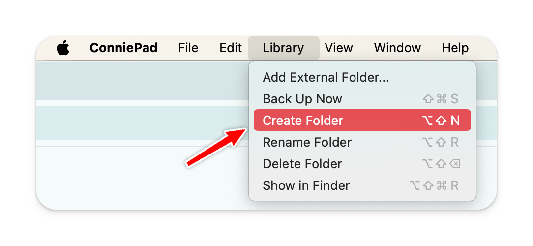 Create folder